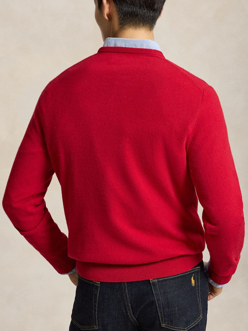 Polo Ralph Lauren Fitted Long Sleeve Pullover With Classic Crew Neckline