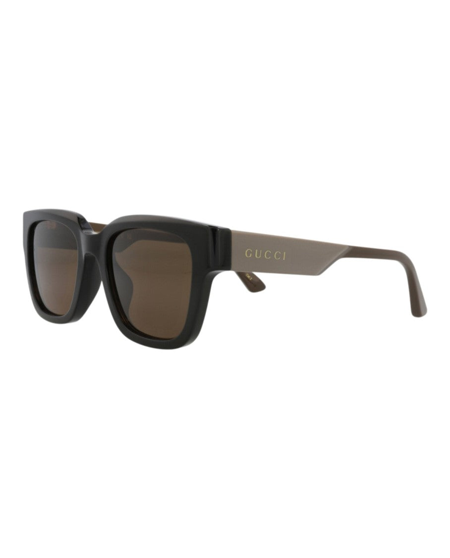 Gucci Square-Frame Recycled Acetate Sunglasses