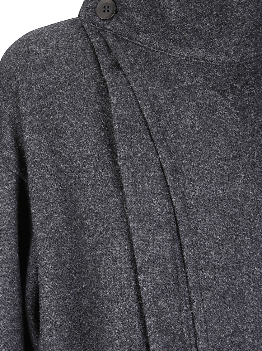 Yohji Yamamoto Gathered Po A Jacket