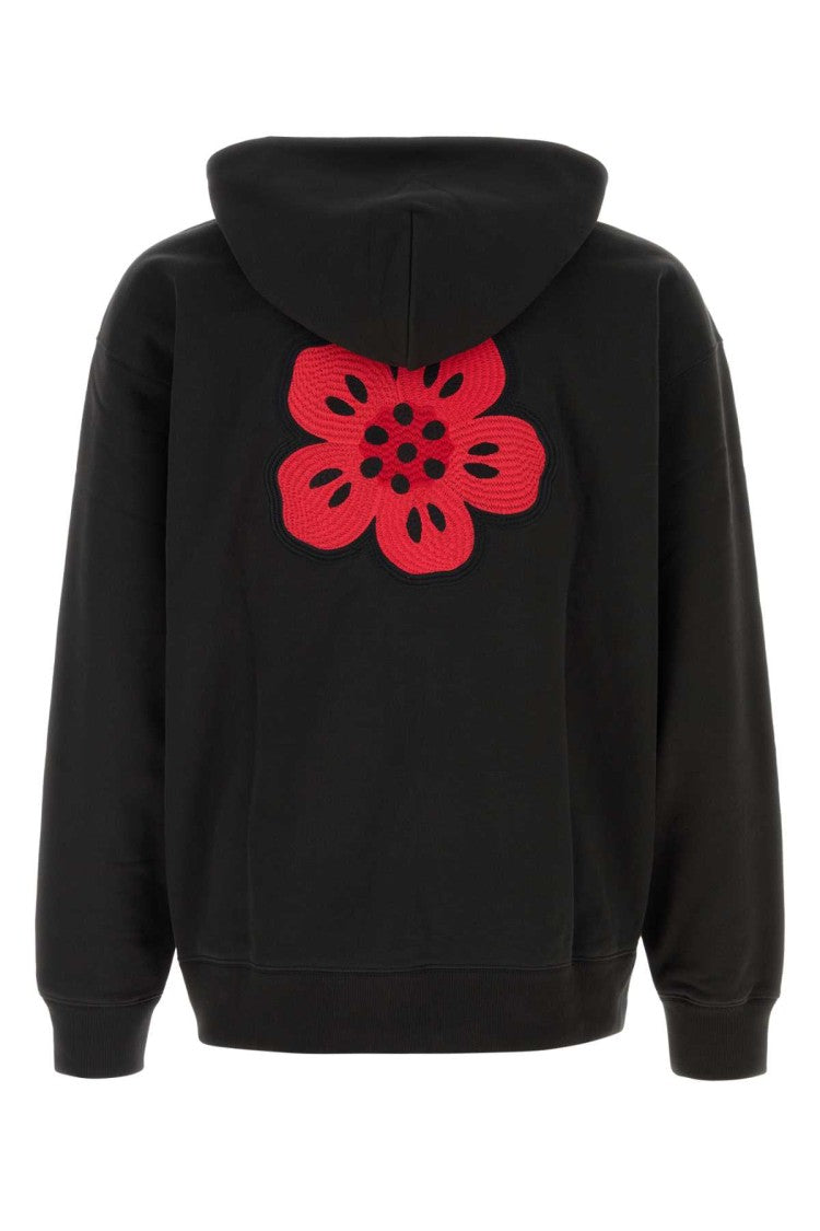 Kenzo Black Cotton Sweatshirt