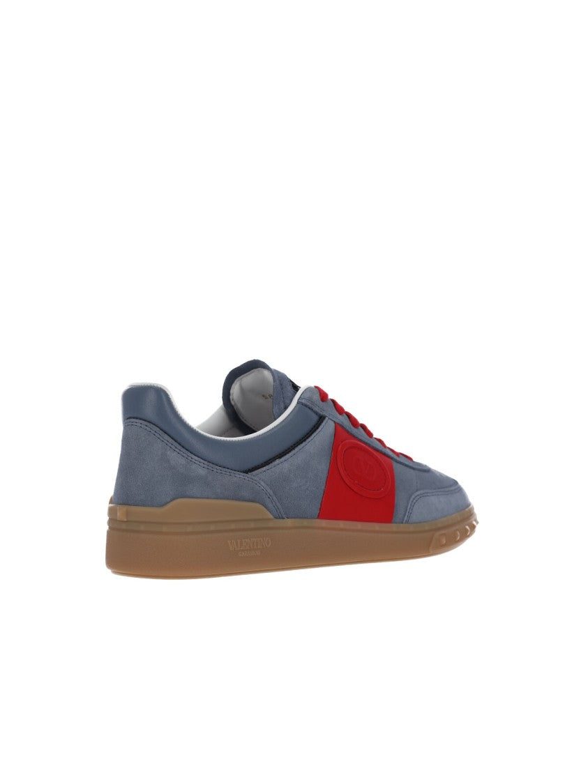 Valentino Garavani Low-Top Calf Suede Sneakers