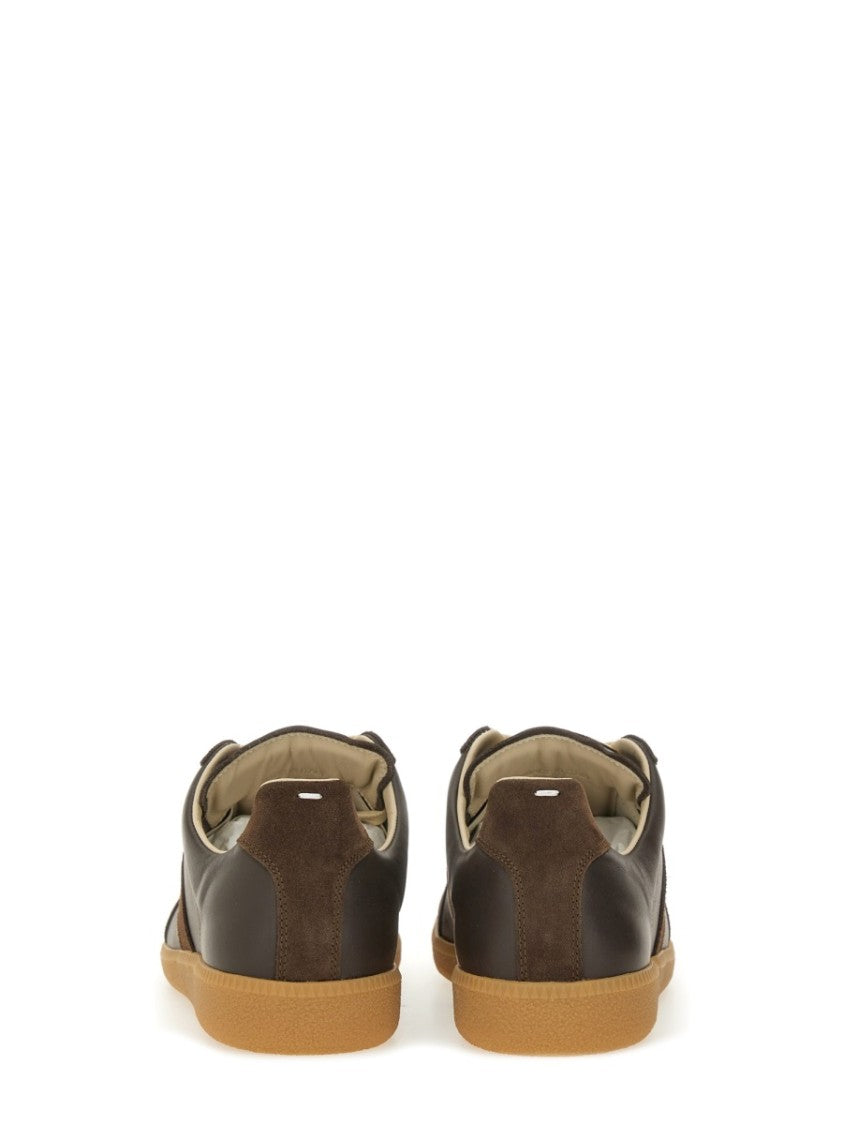 Maison Margiela Replica Low-Top Bovine Leather Sneakers