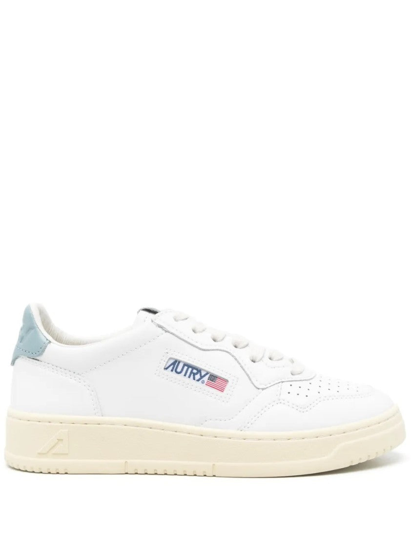 Autry Medalist Classic White Low-Top Sneakers