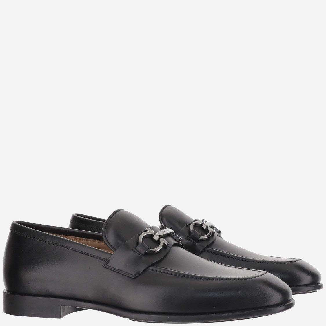 Salvatore Ferragamo Ganicini Leather Loafers