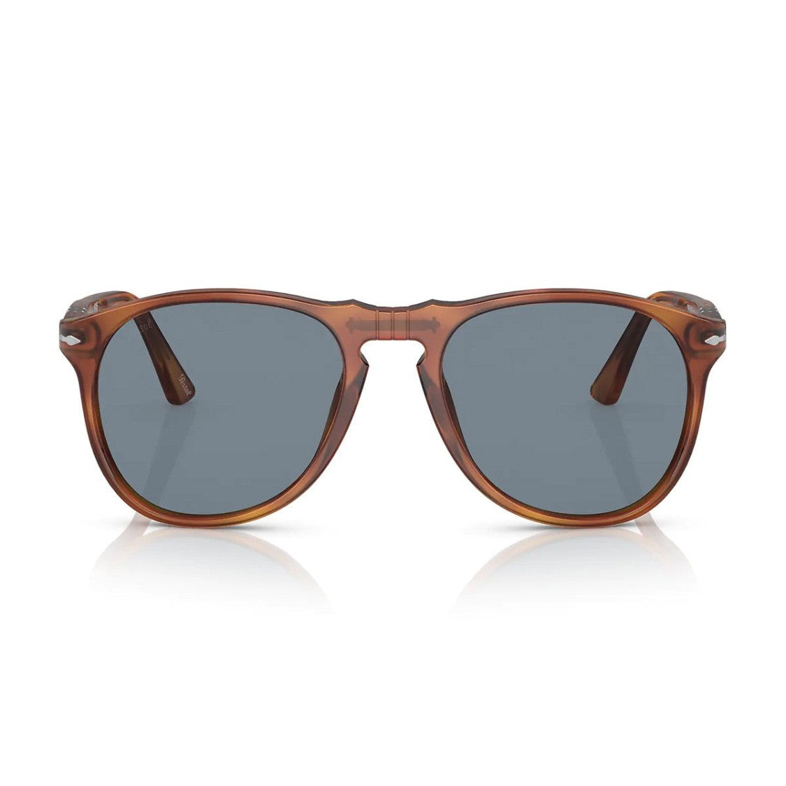 Persol Azzurro Po9649s Celluloid Pilot Sunglasses