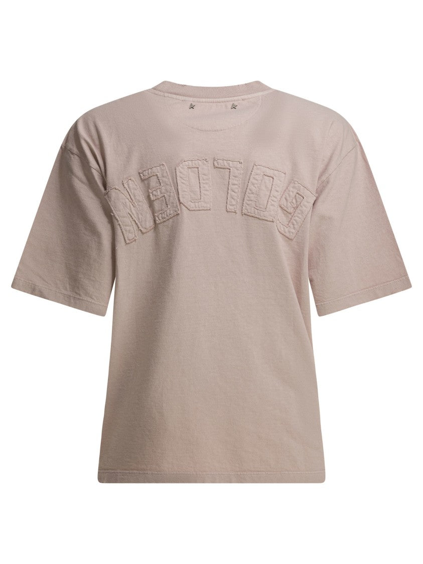 Golden Goose Relaxed-Fit Cotton T-Shirt With Subtle Raised Detailing