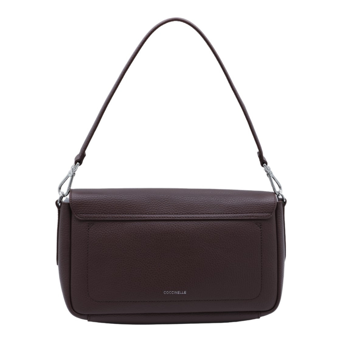 Coccinelle Structured Rectangular Bag With Signature Clasp