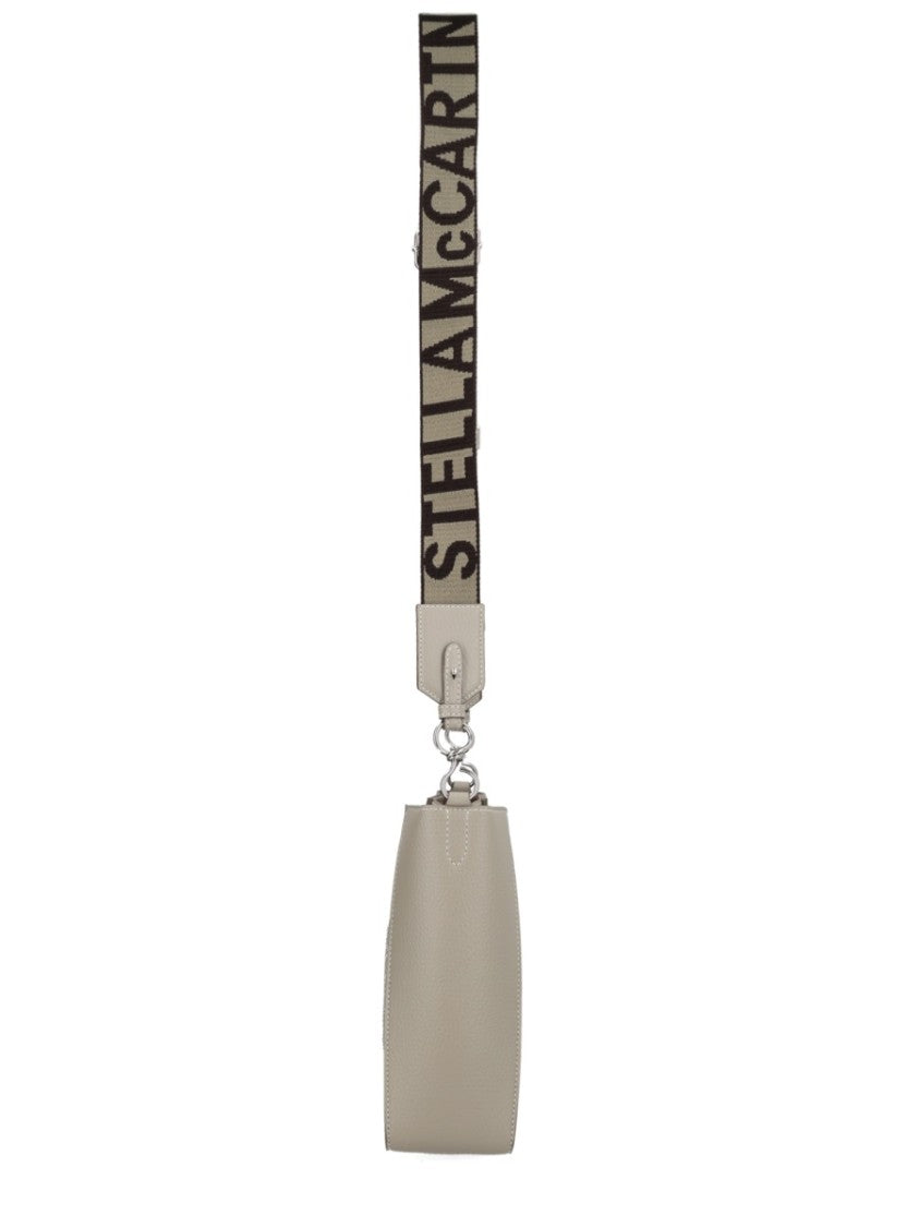 Stella Mccartney Polyamide Embossed Circular Logo Bag