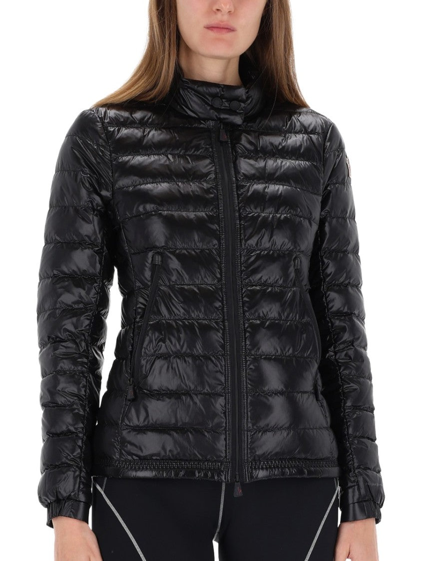 Moncler Grenoble Black Nylon Walibi Quilted Down Jacket