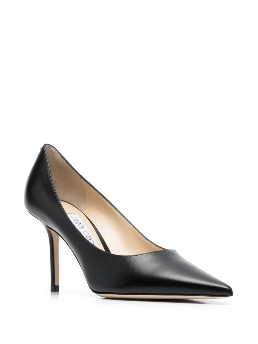 Jimmy Choo Pointed-Toe Pumps With Smooth Leather Upper And Stiletto Heel
