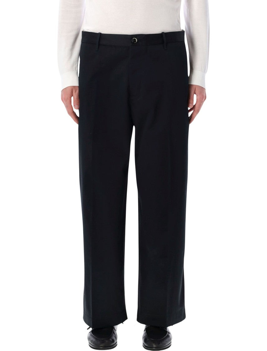 Nine In The Morning Thiago Chino Wide Leg Pants