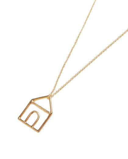 Aliita 9K Gold Casita Necklace