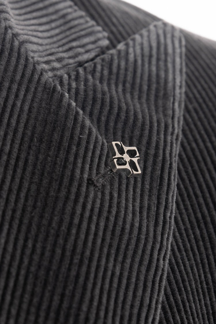 Tagliatore Double-Breasted Cashco Velvet Jacket Mod. Montecarlo