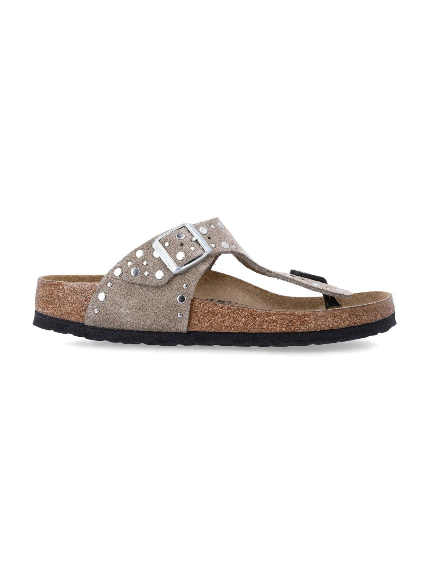 Birkenstock Gizeh Suede Micro Stud Sandals