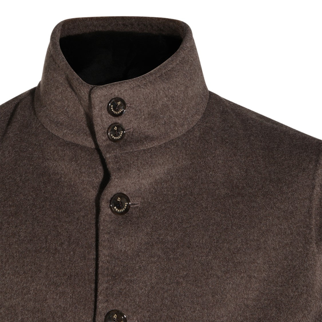 Montecore High Collar Button Flap Pocket Jacket