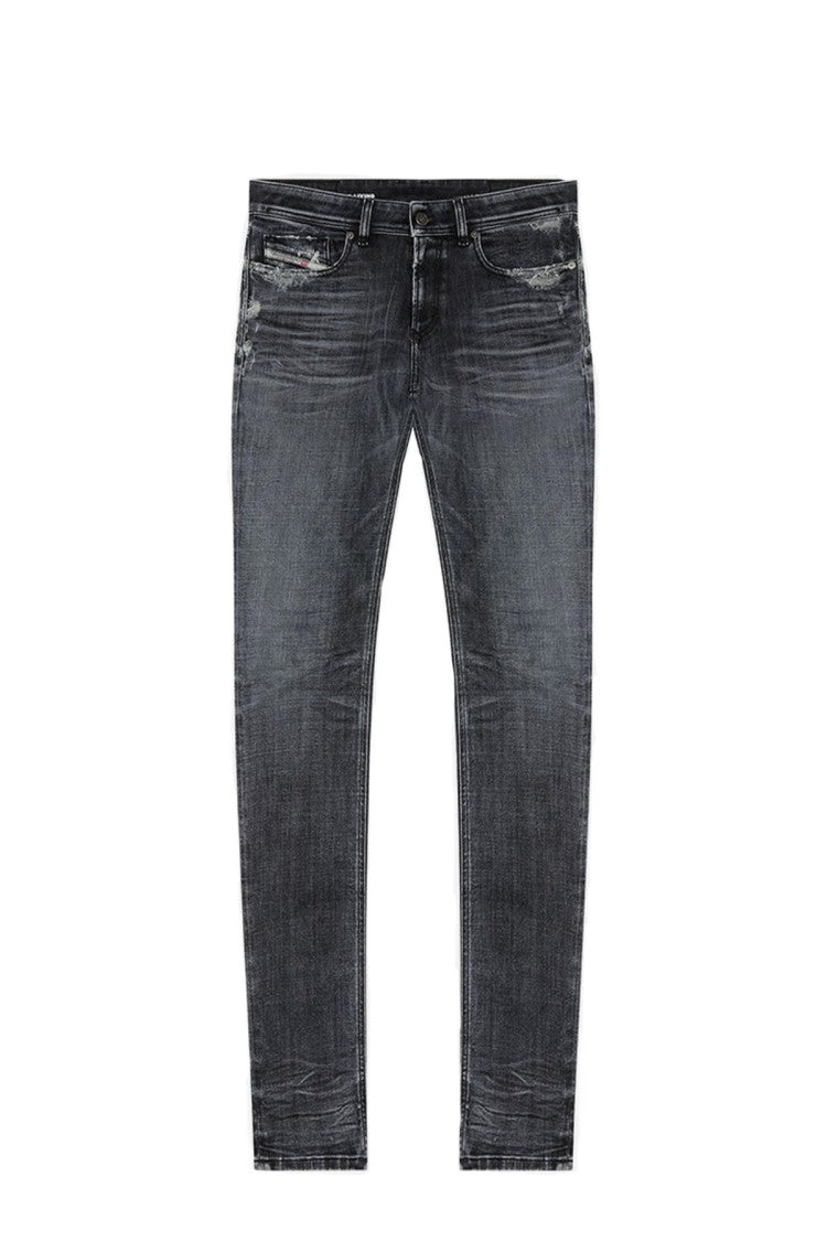 Diesel Black Cotton Jeans