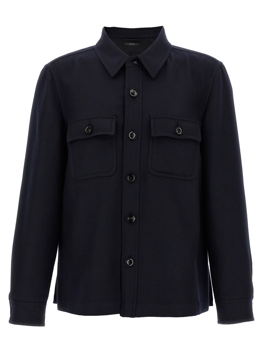 Tom Ford 'Double Splittable Light Wool' Overshirt