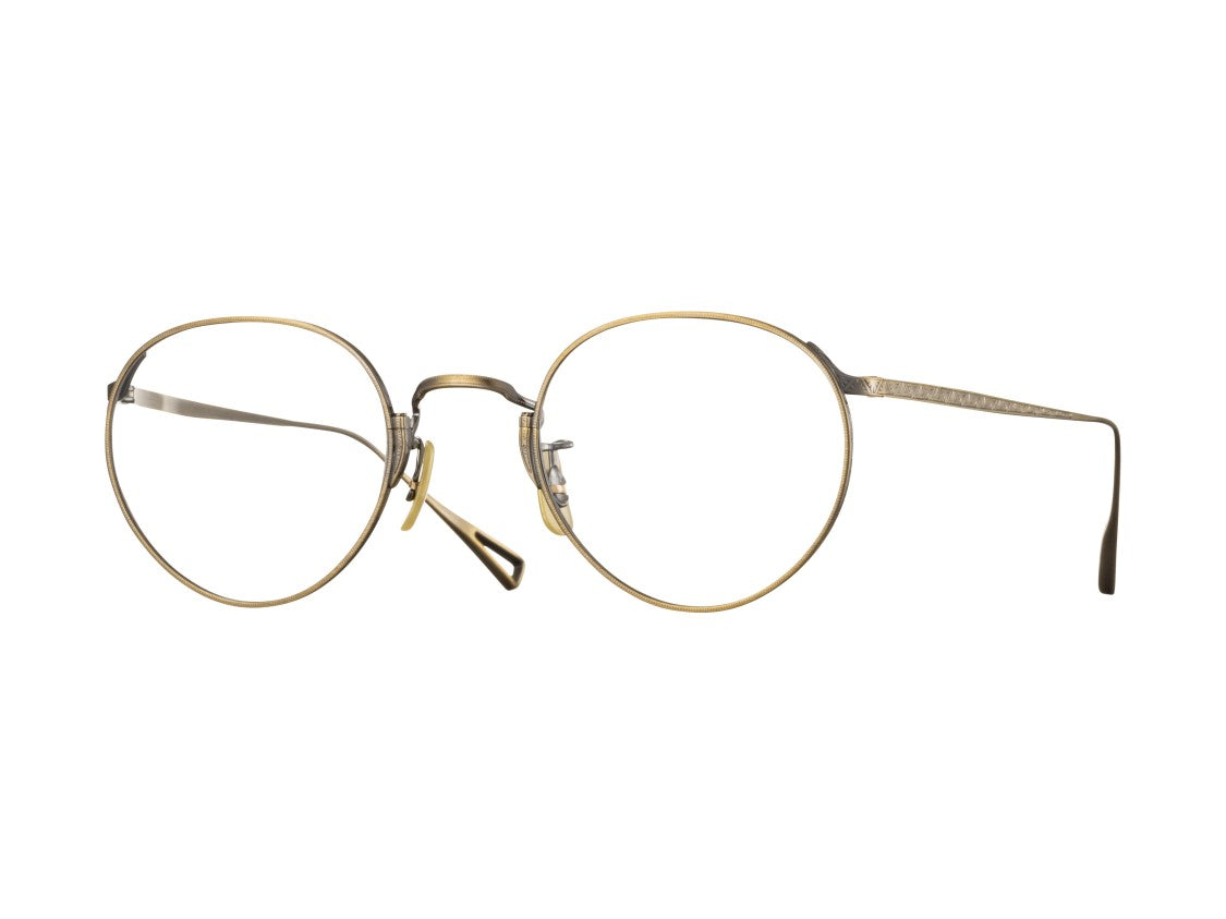 Eyevan Pond Thin Metal Round Eyeglasses