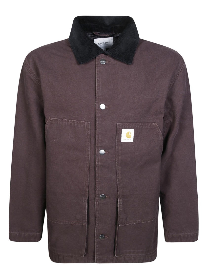 Carhartt Wip Lander Boxy Corduroy-Collar Jacket
