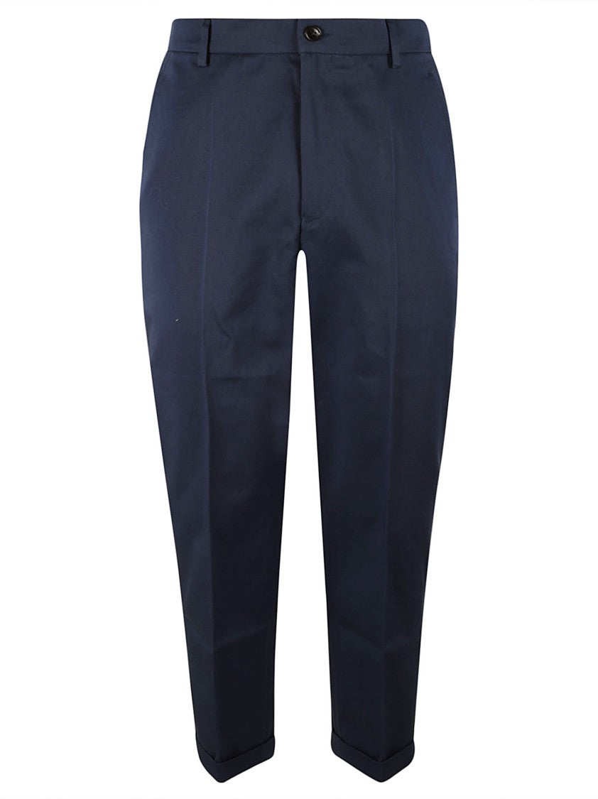 Kenzo Tailored Fit Trousers With Classic Waistband