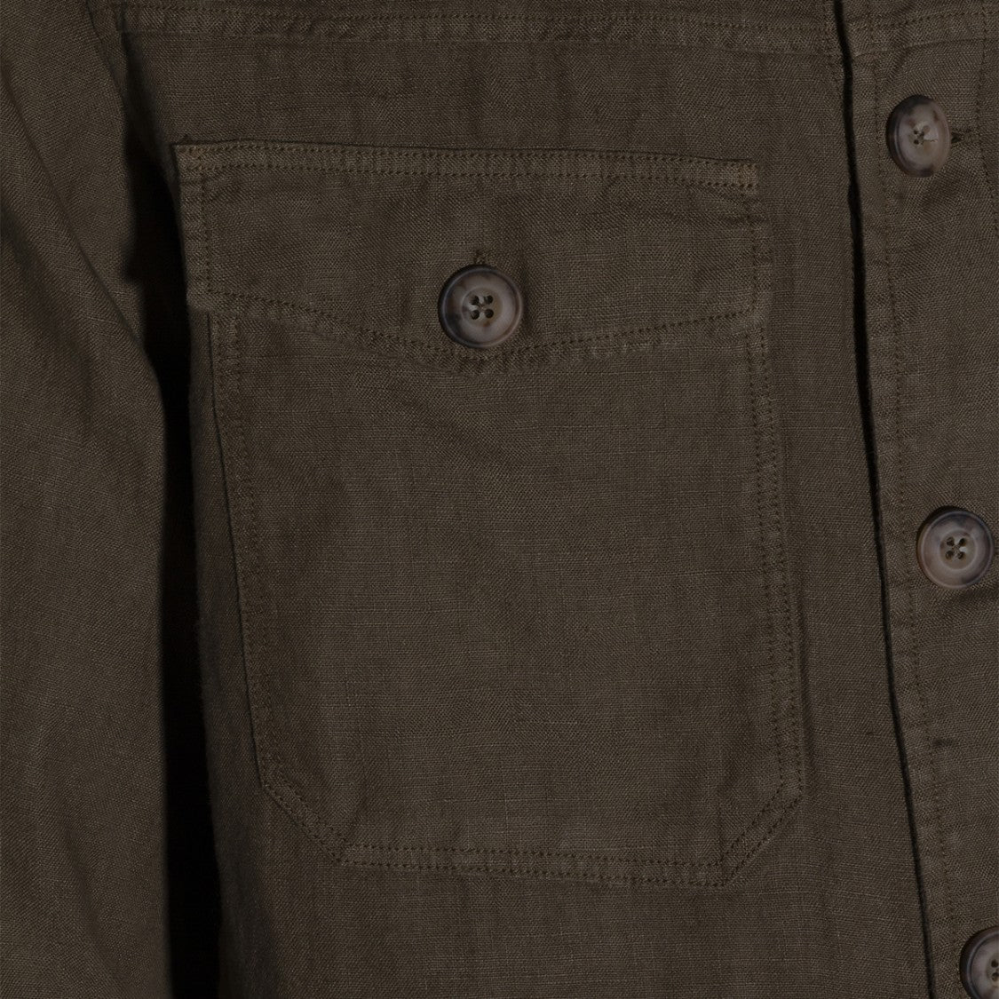 Altea Green Linen Casual Jacket