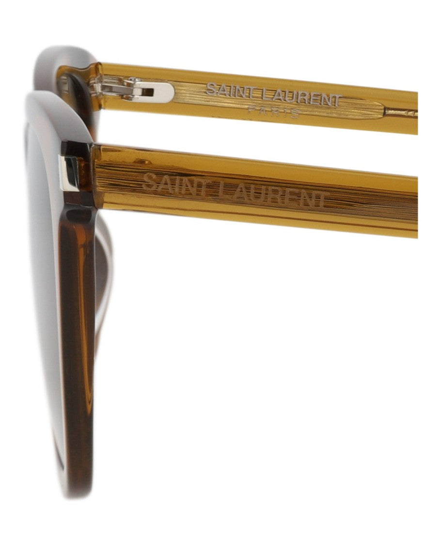 Saint Laurent Square-Frame Recycled Acetate Sunglasses