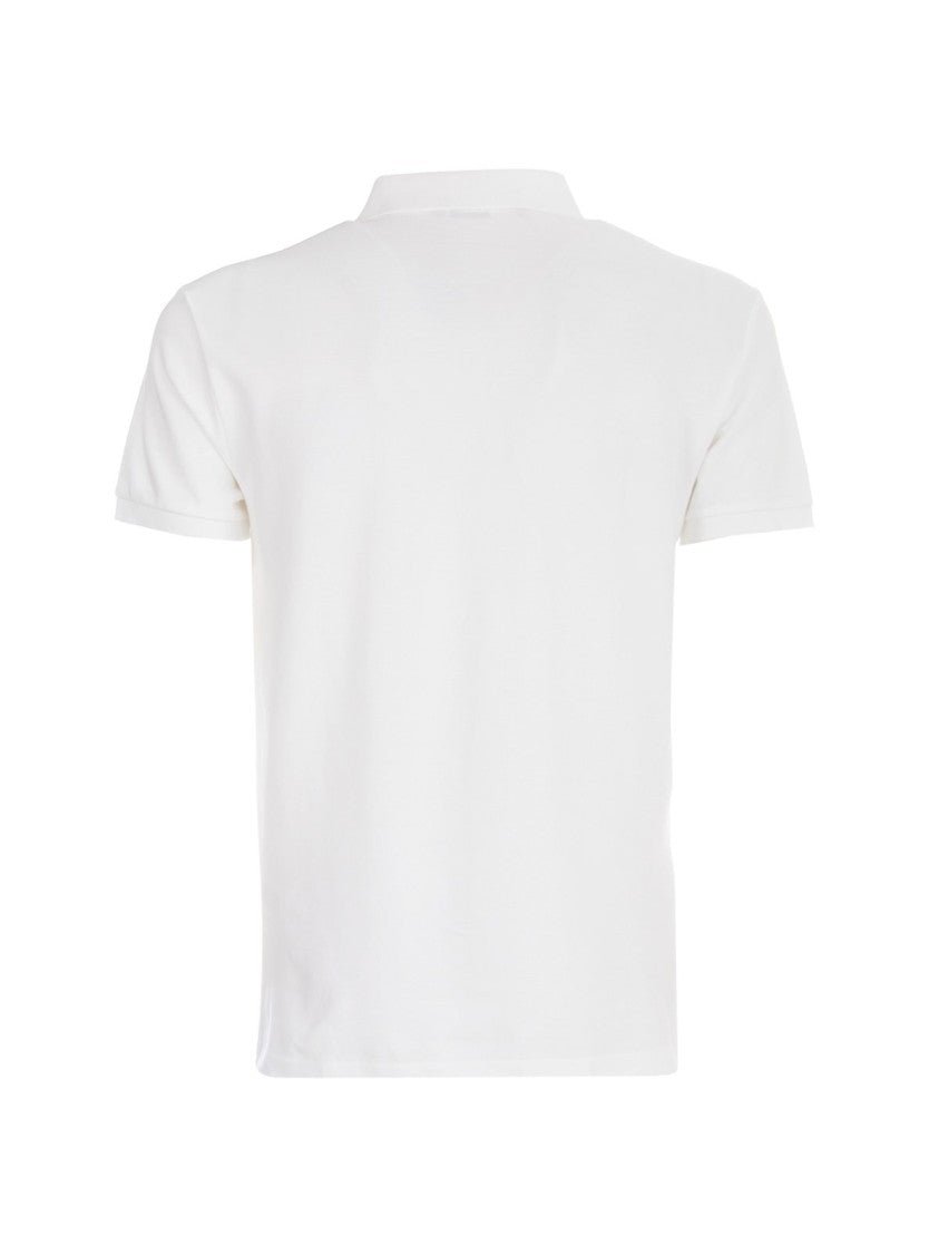 Polo Ralph Lauren Classic White Polo Shirt With Emblematic Logo