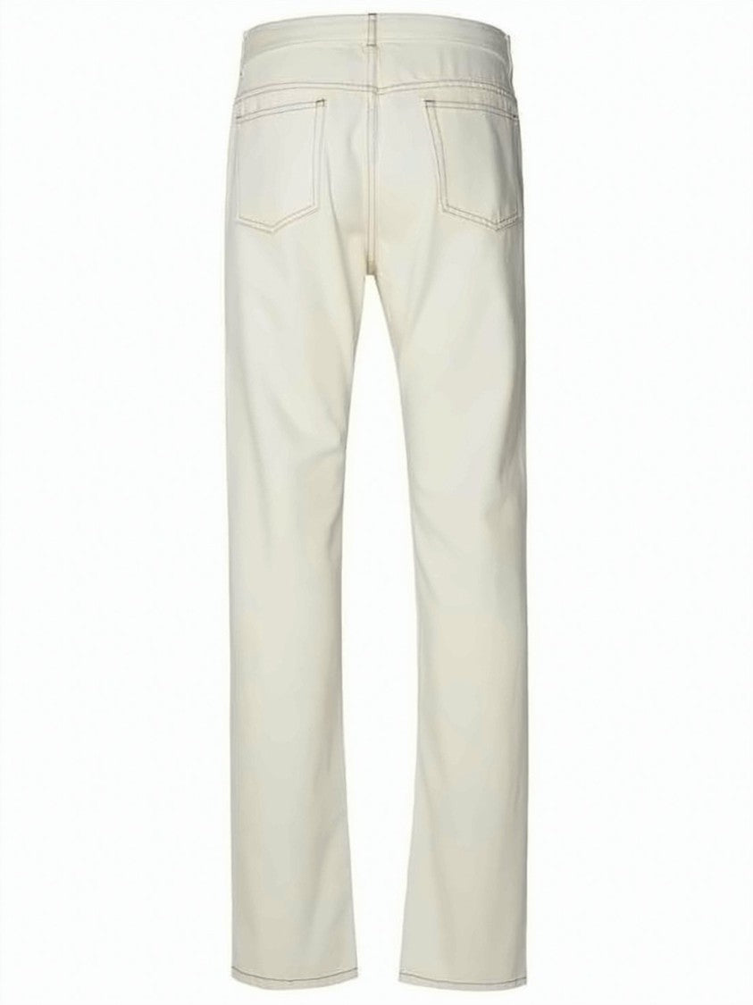 A.P.C. Straight-Leg Cotton Pants With Classic Five-Pocket Design