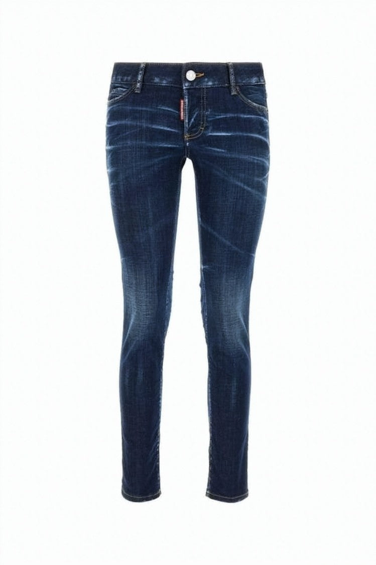 Dsquared2 Indigo Blue Slim-Fit Denim Pants