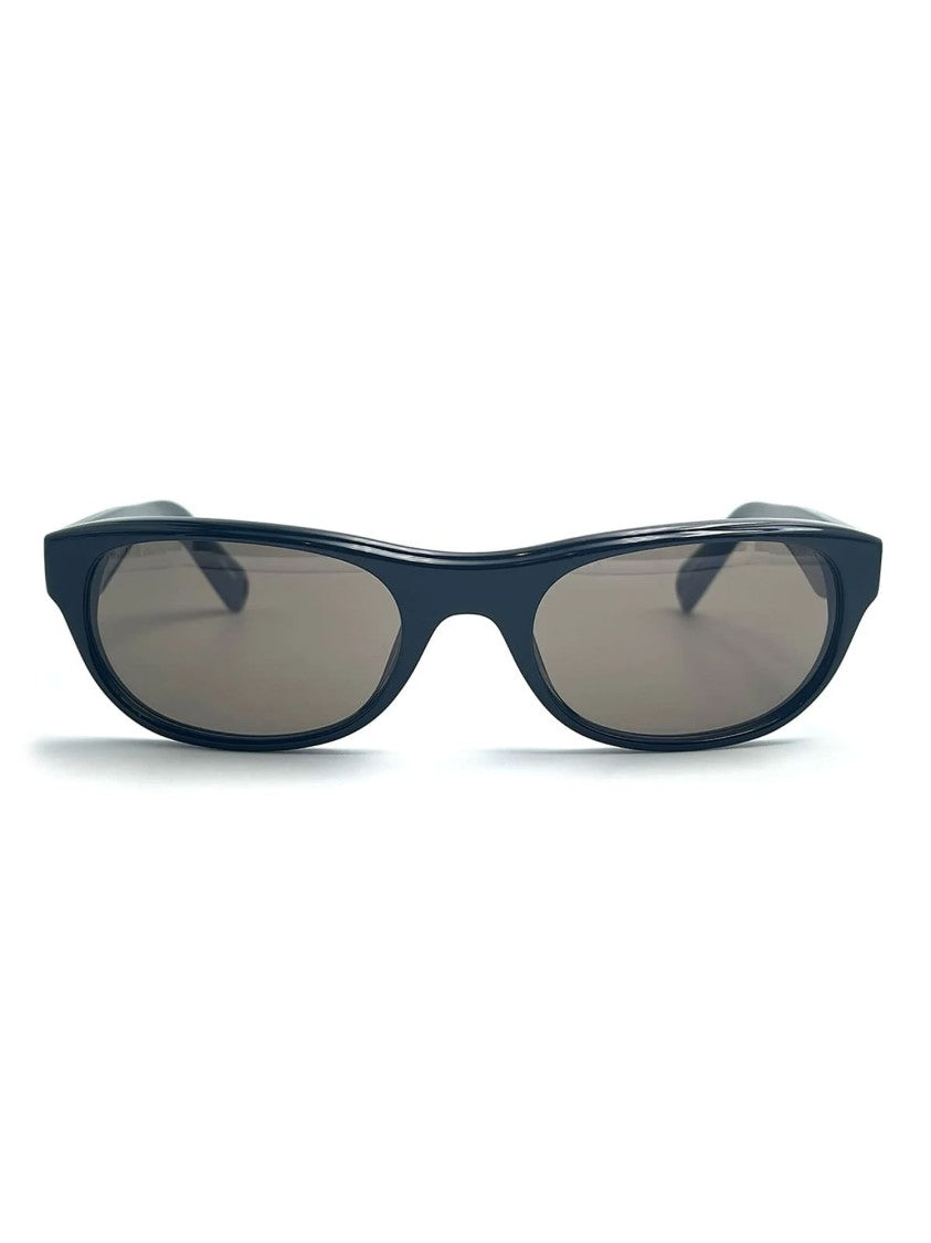 Taylor With Respect Black Sole Sleek Metal Curved Frames