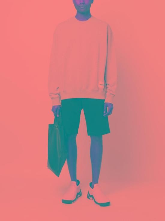 Jil Sander Relaxed Fit Grey Cotton Long-Sleeve Sweatshirt