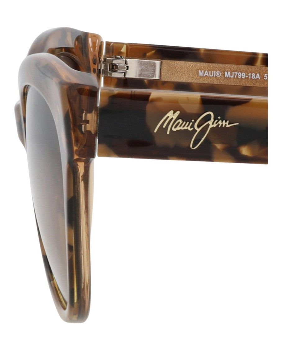 Maui Jim Cat Eye-Frame Acetate Sunglasses