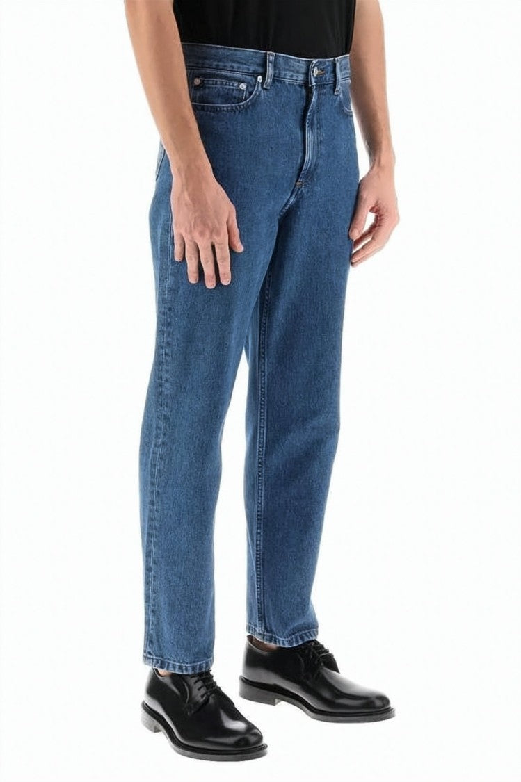 A.P.C. Straight-Leg Denim Pants With Classic Five-Pocket Design