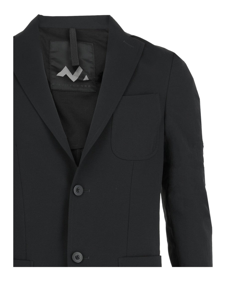 Slowear Montedoro Single-Breasted Slim Fit Wool Blazer