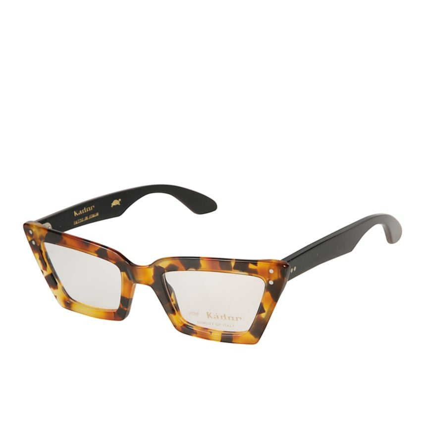 Kador Alexa Bold Tortoiseshell Geometric Frame Eyeglasses