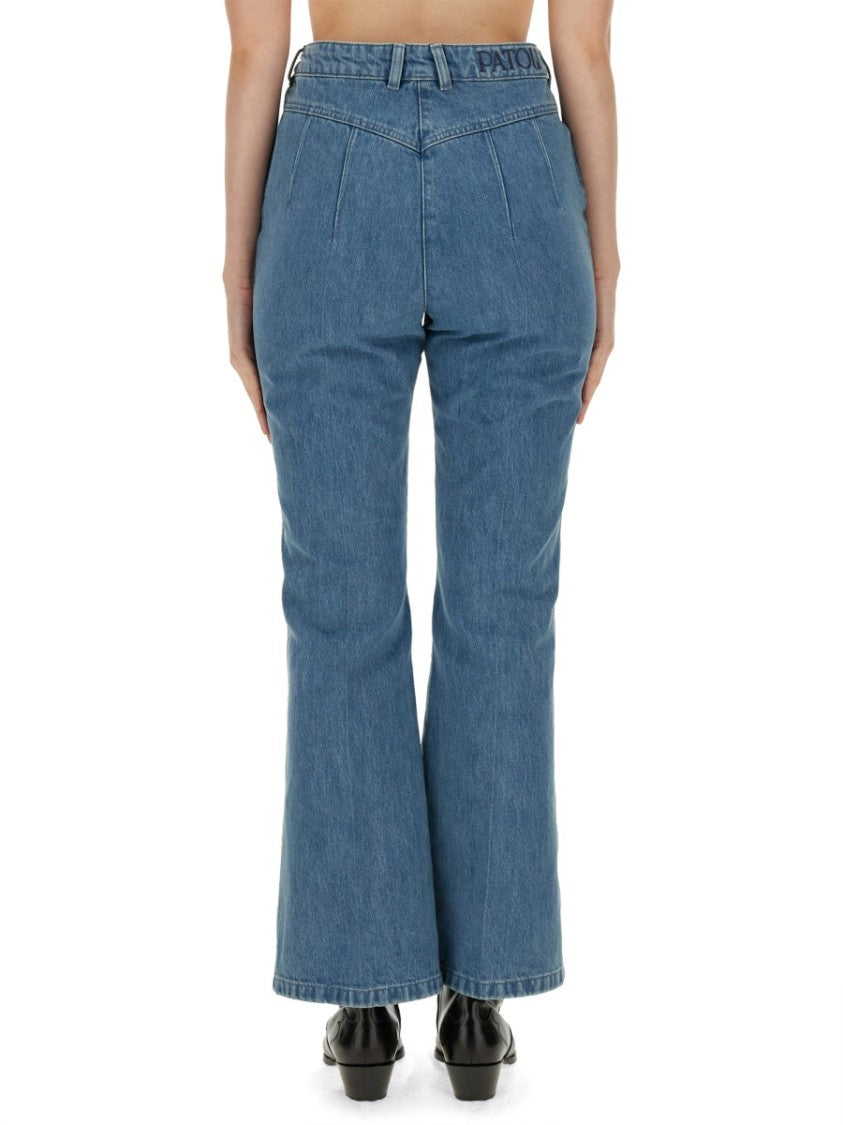 Patou Flare Fit Jeans With High Waist