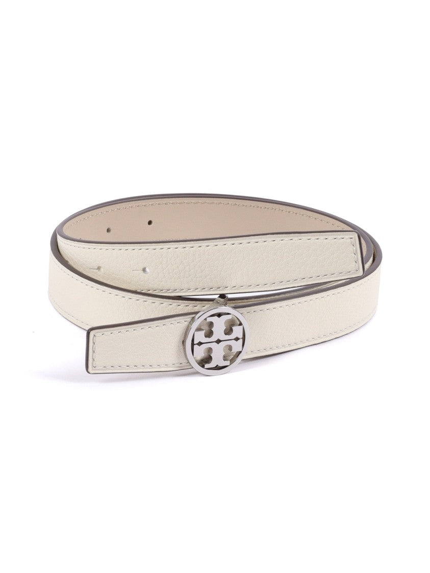 Tory Burch Reversible Miller Textured Leather Belt