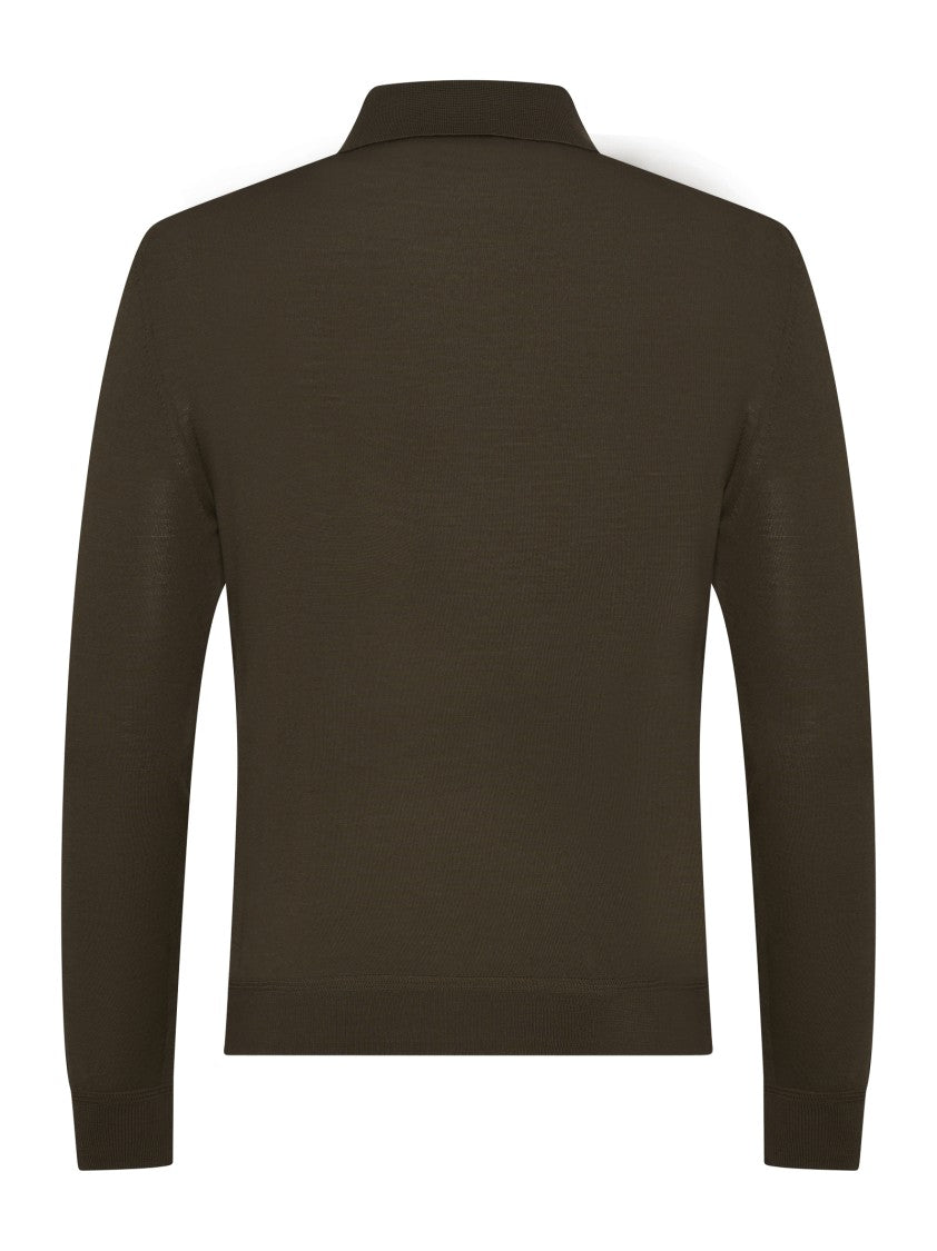 Tom Ford Merino Wool Polo Sweater
