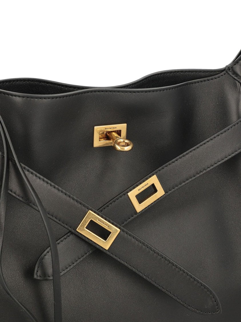 Balenciaga Structured Minimalist Black Bag