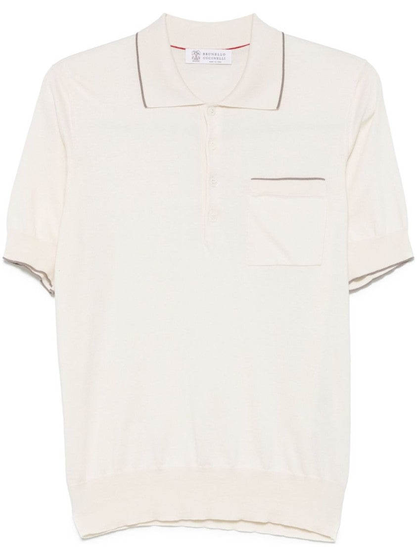 Brunello Cucinelli Short Button-Down Polo