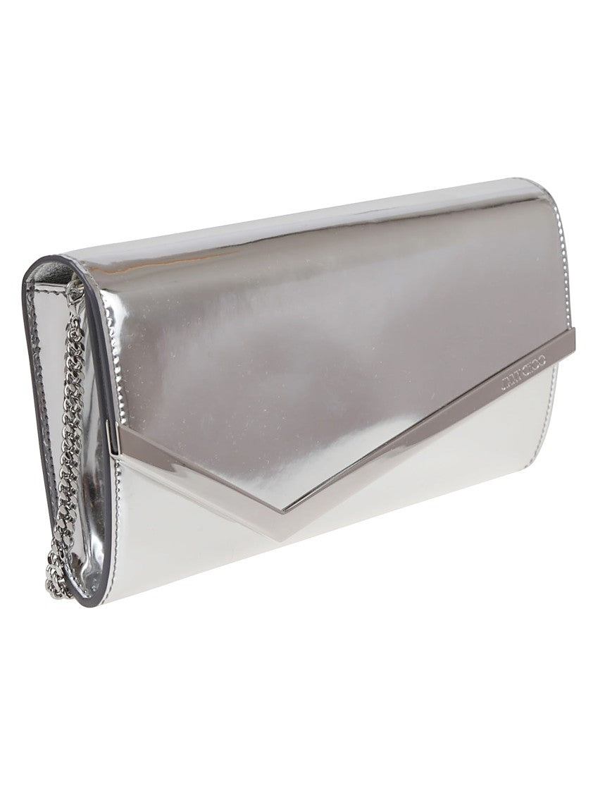 Jimmy Choo Emmie Patent Leather Clutch