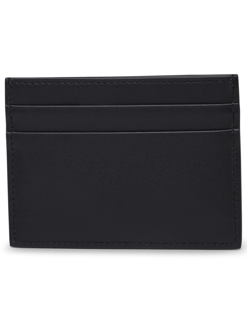 Dolce & Gabbana Black Leather Card Holder
