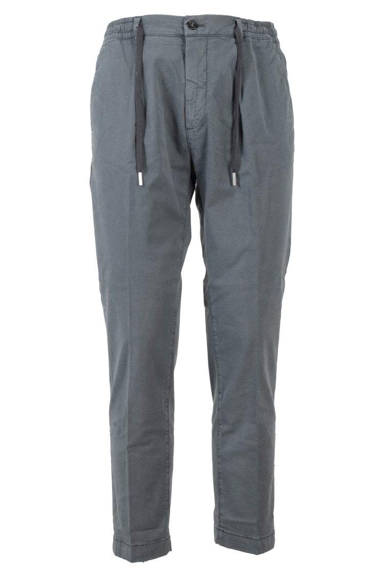 Cruna Laccetti Slate Gray Drawstring Pants