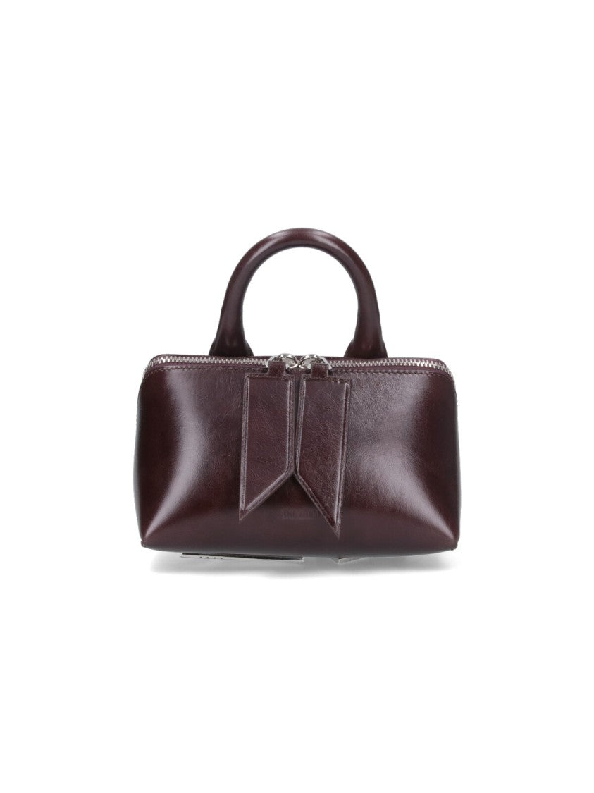 The Attico "Friday" Mini Bag – Burgundy