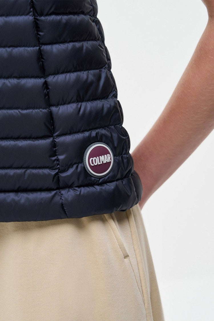 Colmar Blue Technical Nylon Zip-Up Jacket