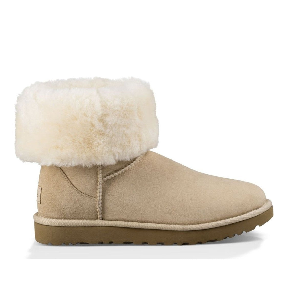 Ugg Beige Classic Short Ii Sheepskin Boots