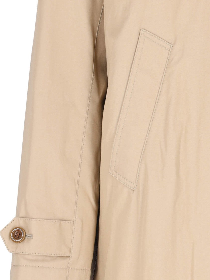 Undercover Beige Cotton Trench Coat