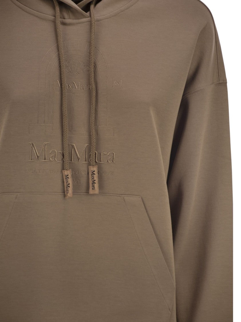 Max Mara Smmandrea - Technical Cotton Jersey Sweatshirt