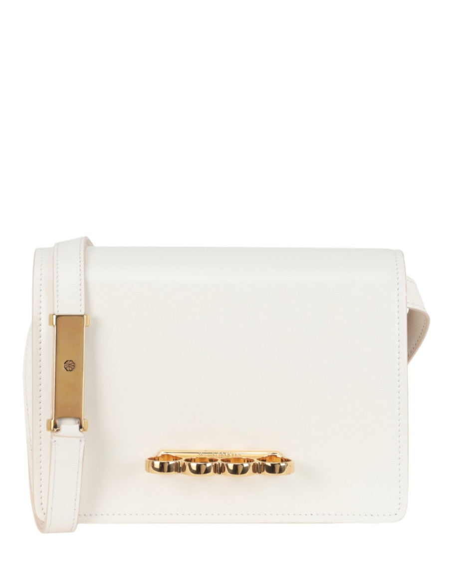 Alexander Mcqueen Four Ring Crossbody Bag