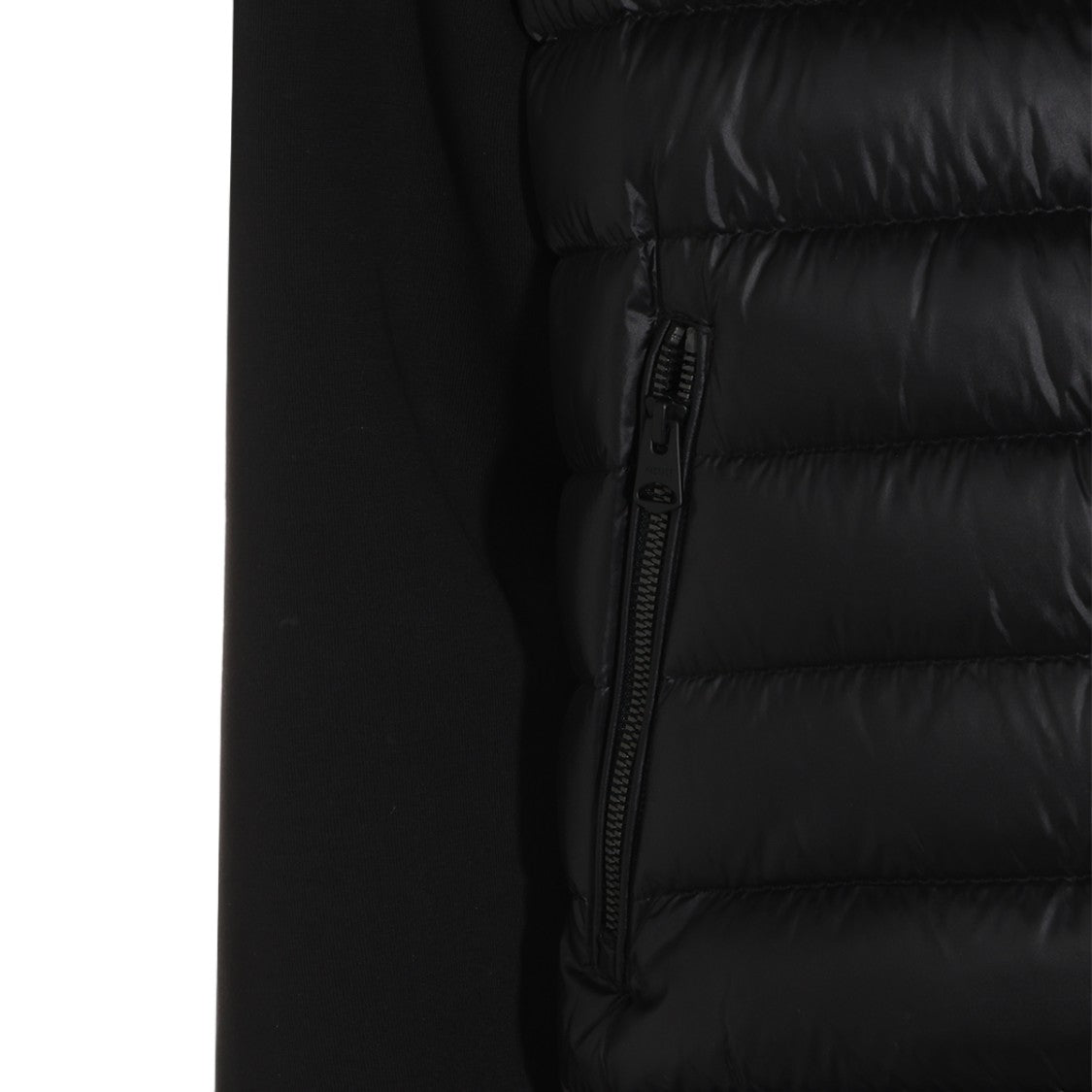 Mackage Quilted Padded Black Coat With High Collar